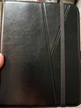 Black Universal Tablet Cover with Elastic Strap